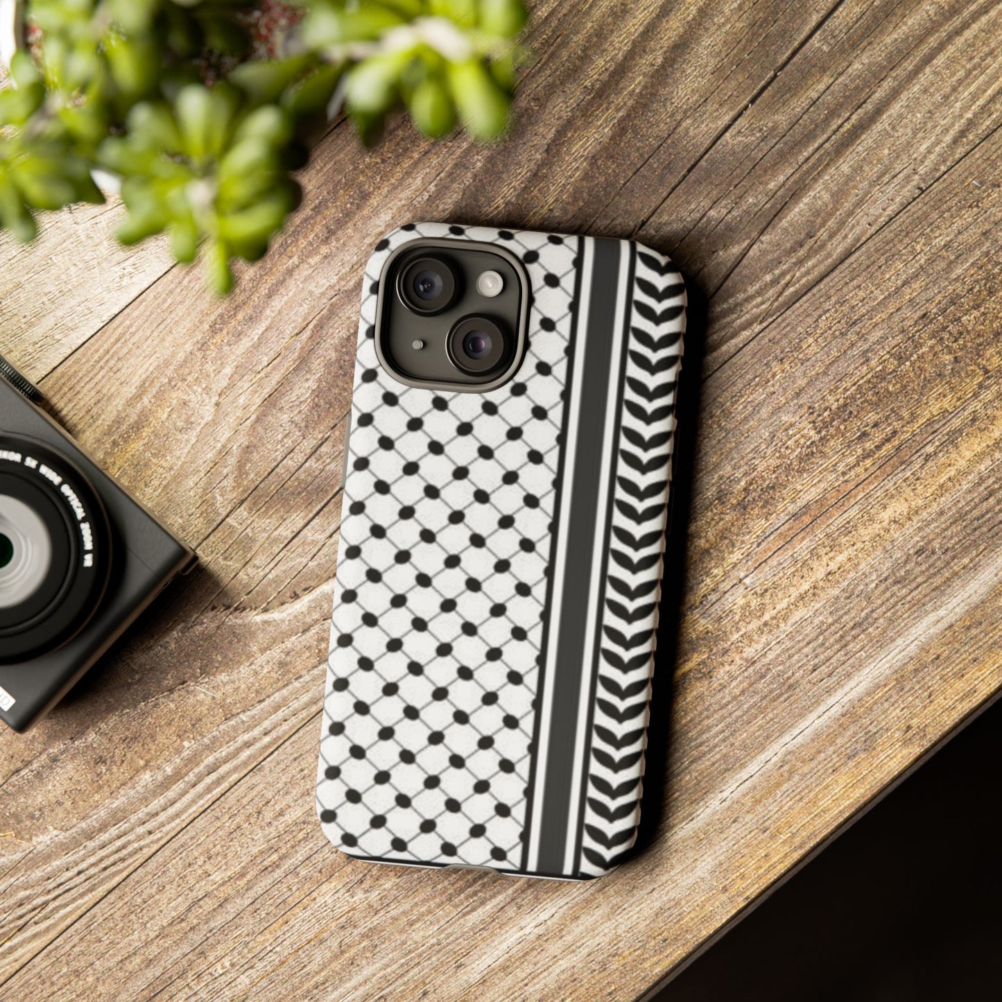White & Black Keffiyeh Heritage