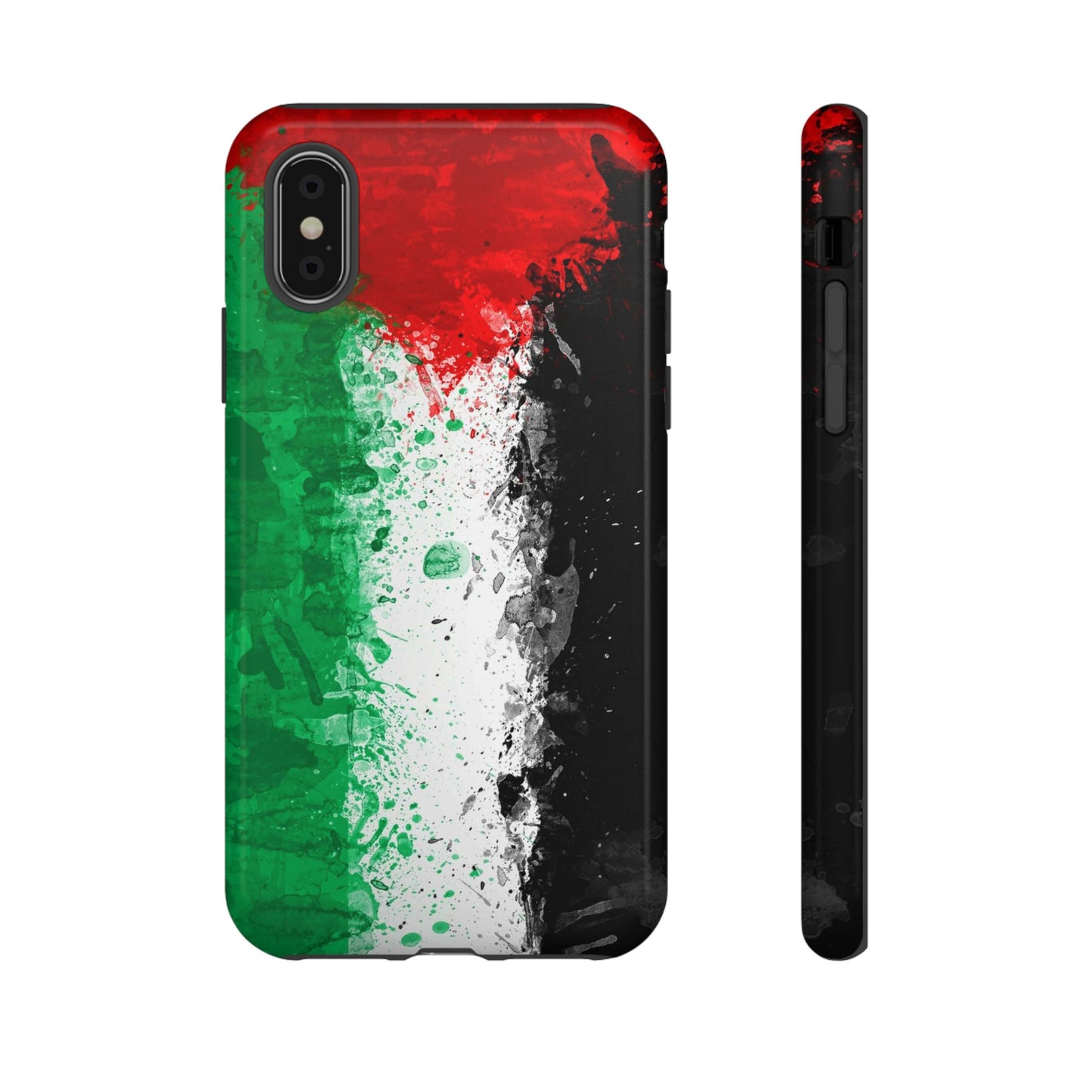 Palestine Flag: Paint Style