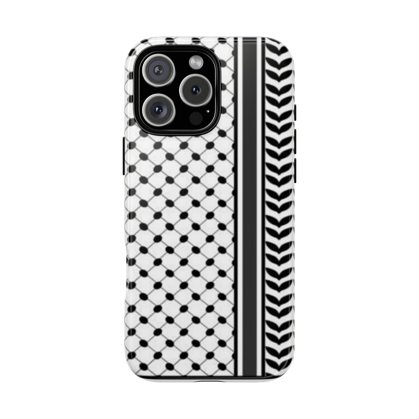 White & Black Keffiyeh Heritage