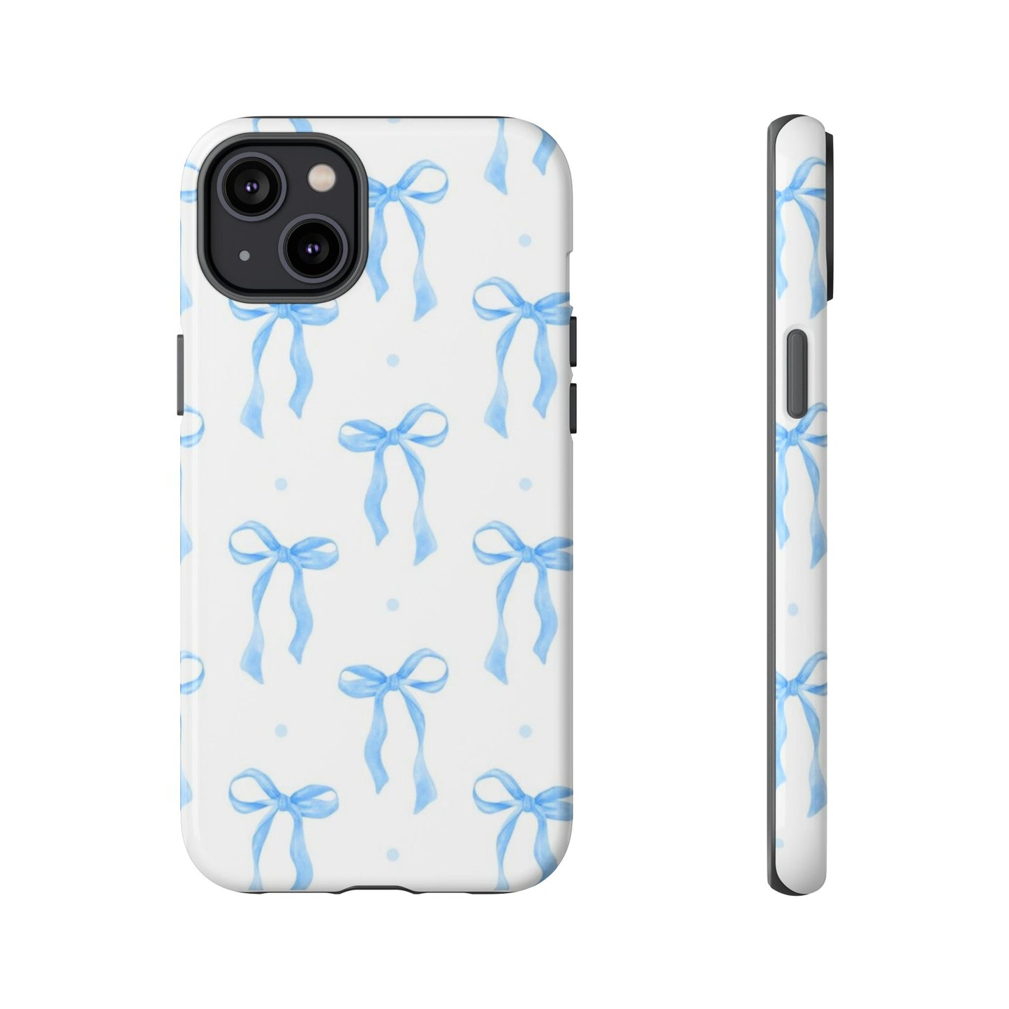 Blue Bow Phone Case