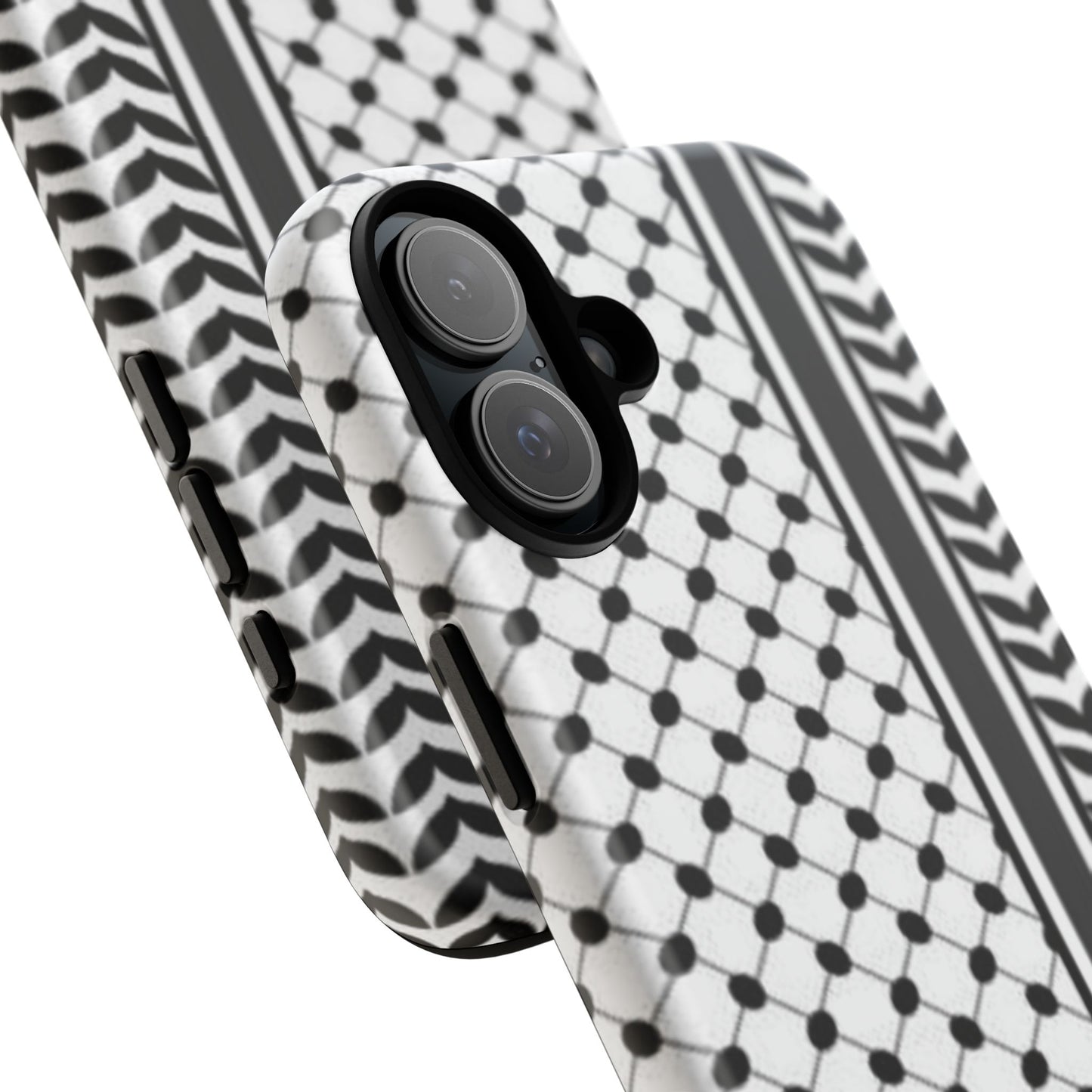 White & Black Keffiyeh Heritage