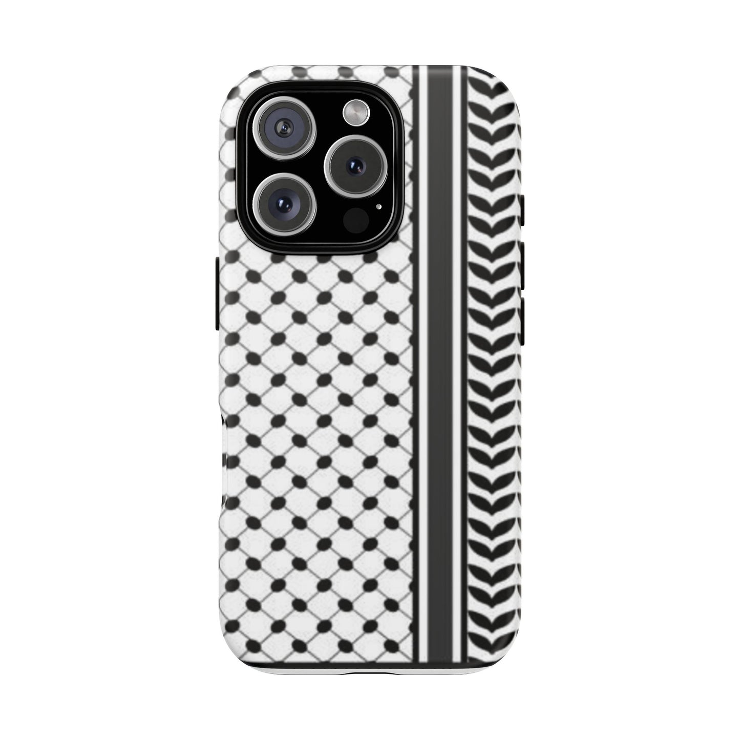 White & Black Keffiyeh Heritage