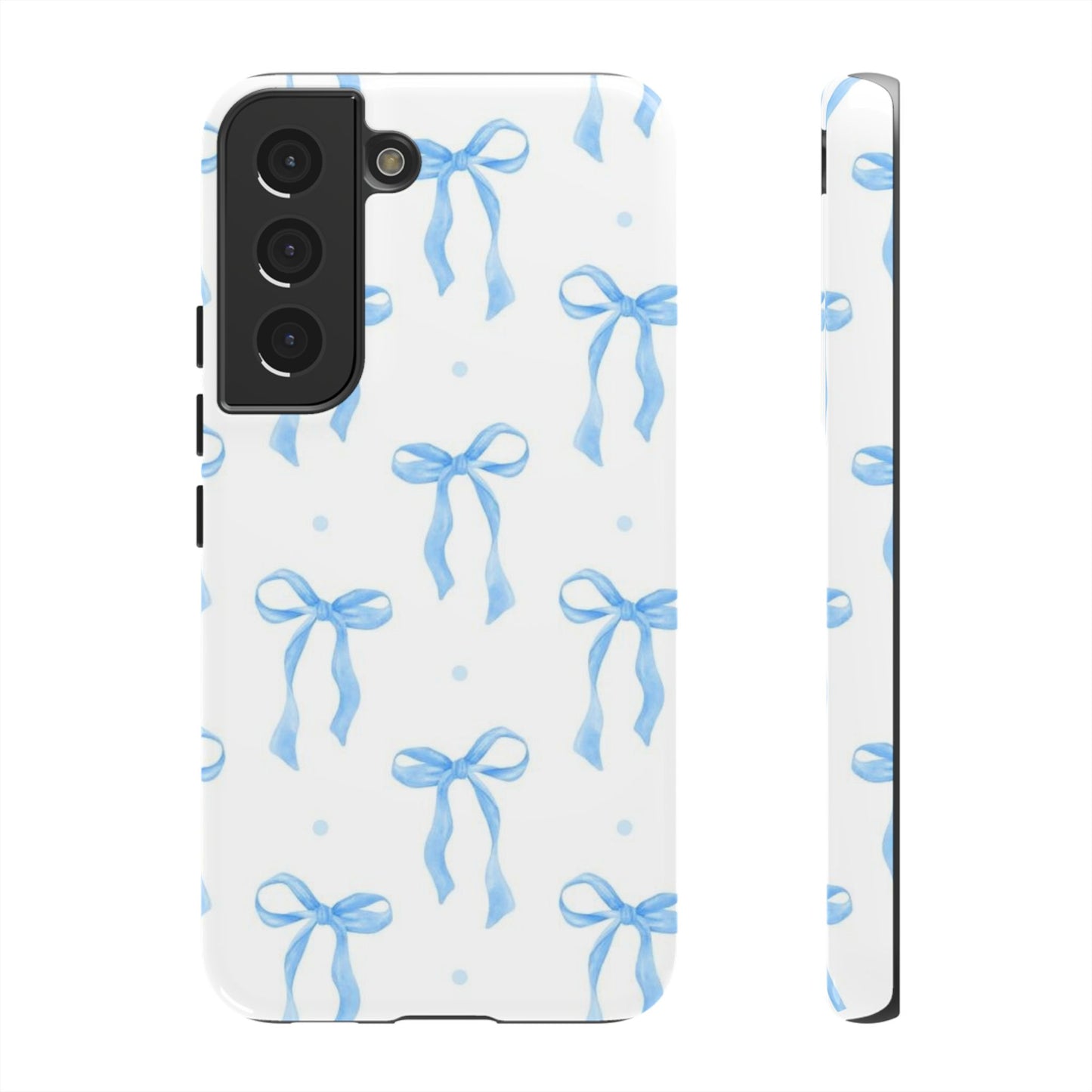 Blue Bow Phone Case