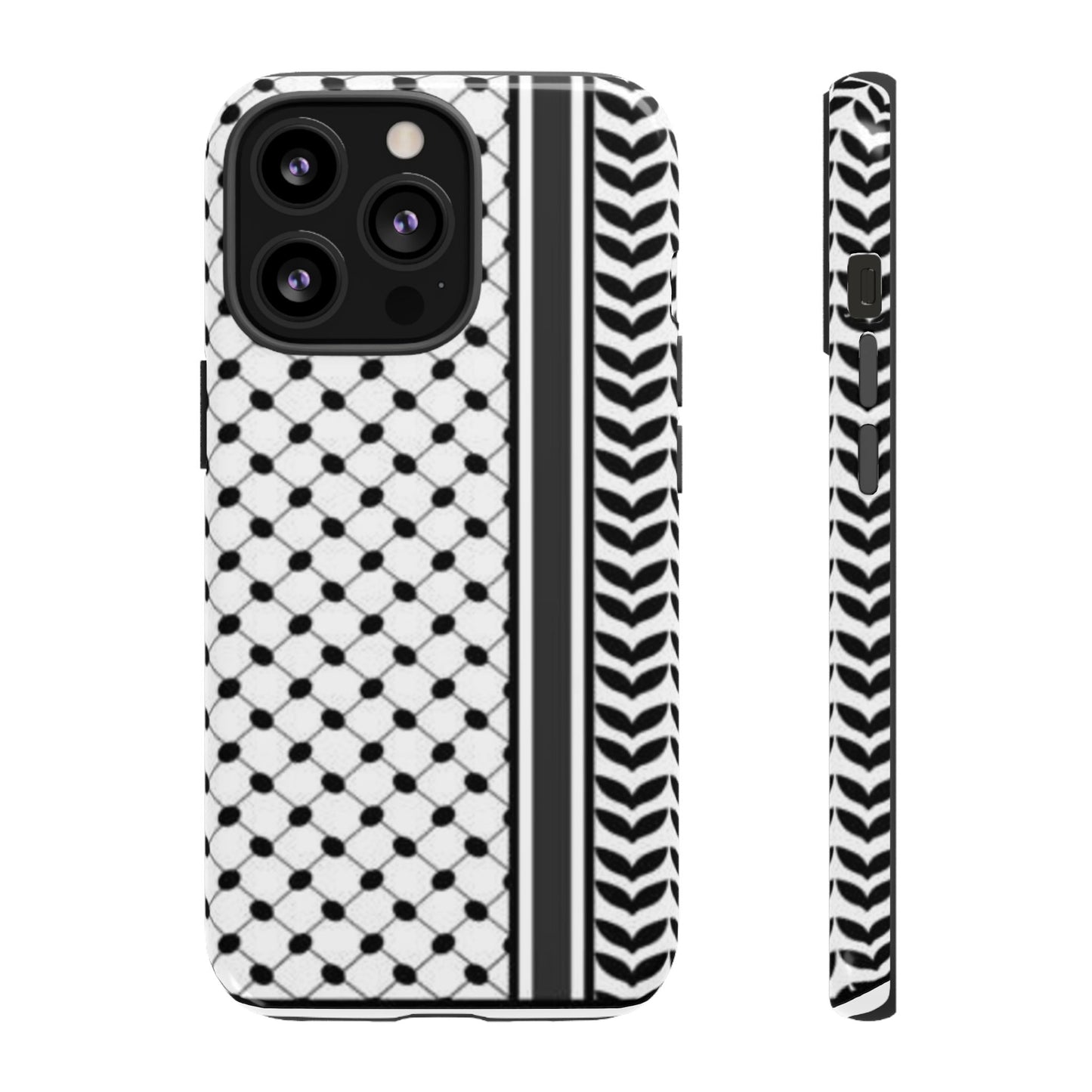White & Black Keffiyeh Heritage