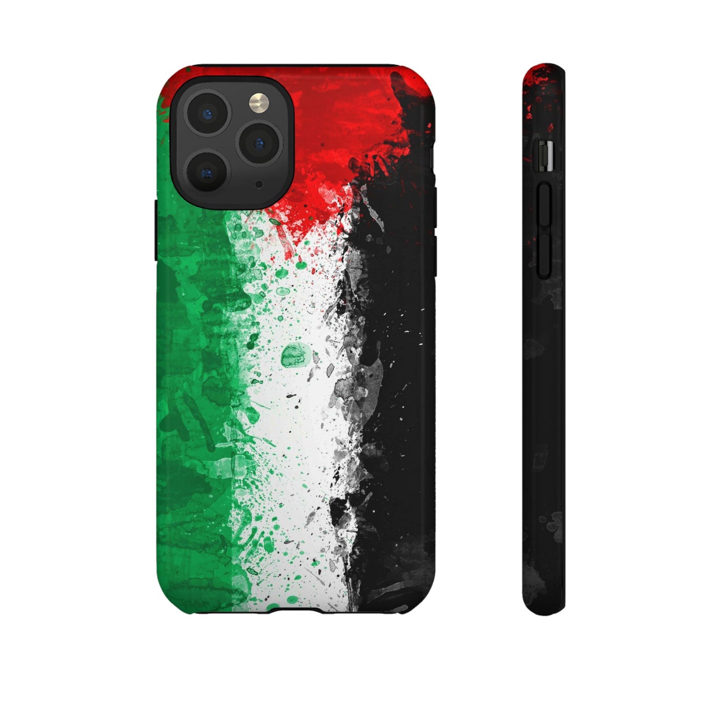 Palestine Flag: Paint Style