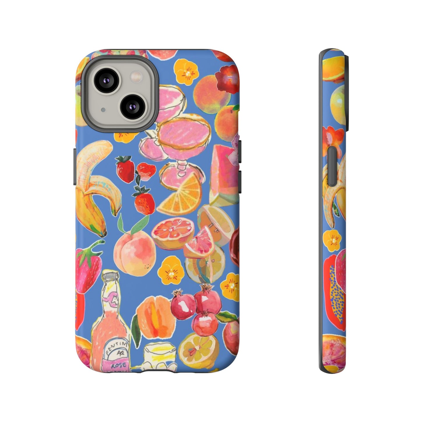 Colorful Fruit Collage Phone Case