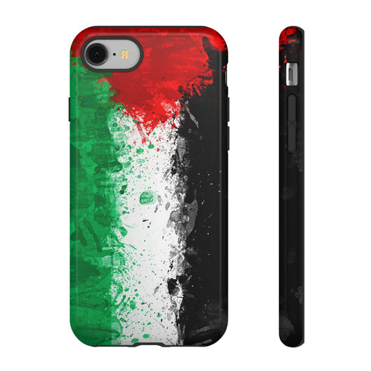 Palestine Flag: Paint Style