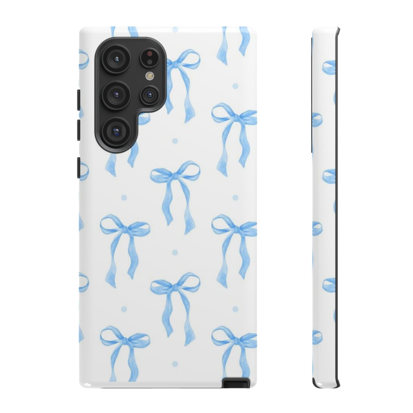 Blue Bow Phone Case