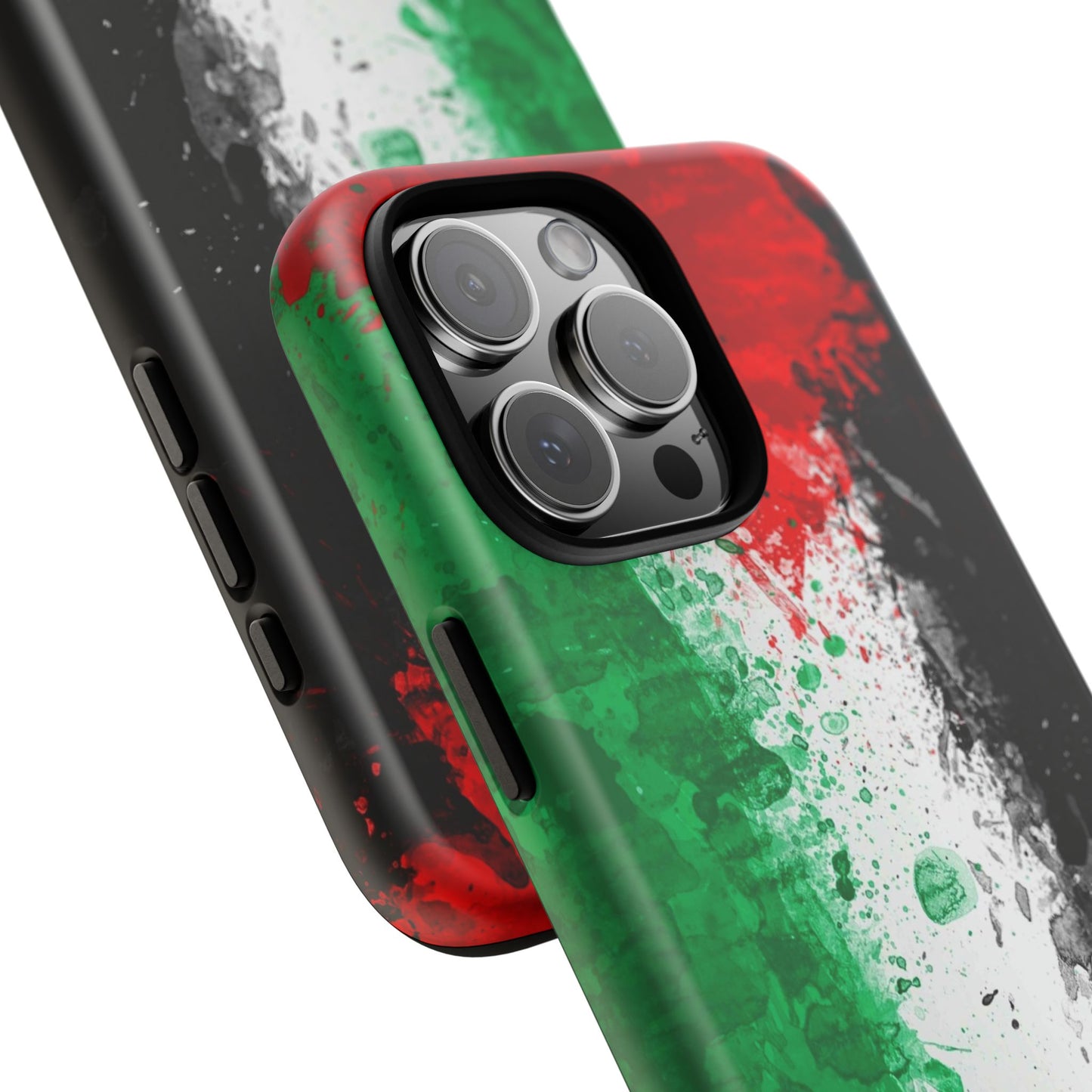 Palestine Flag: Paint Style
