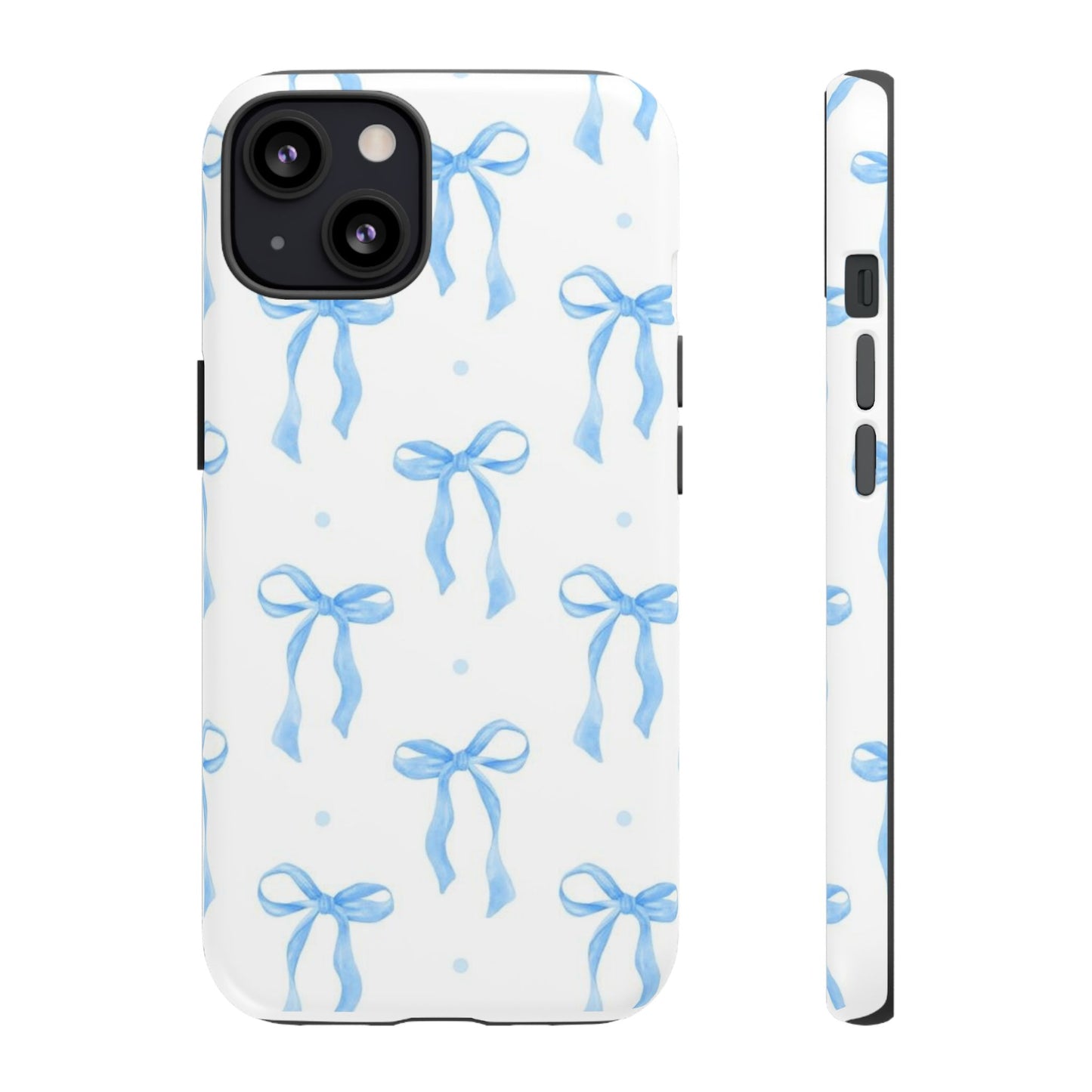 Blue Bow Phone Case