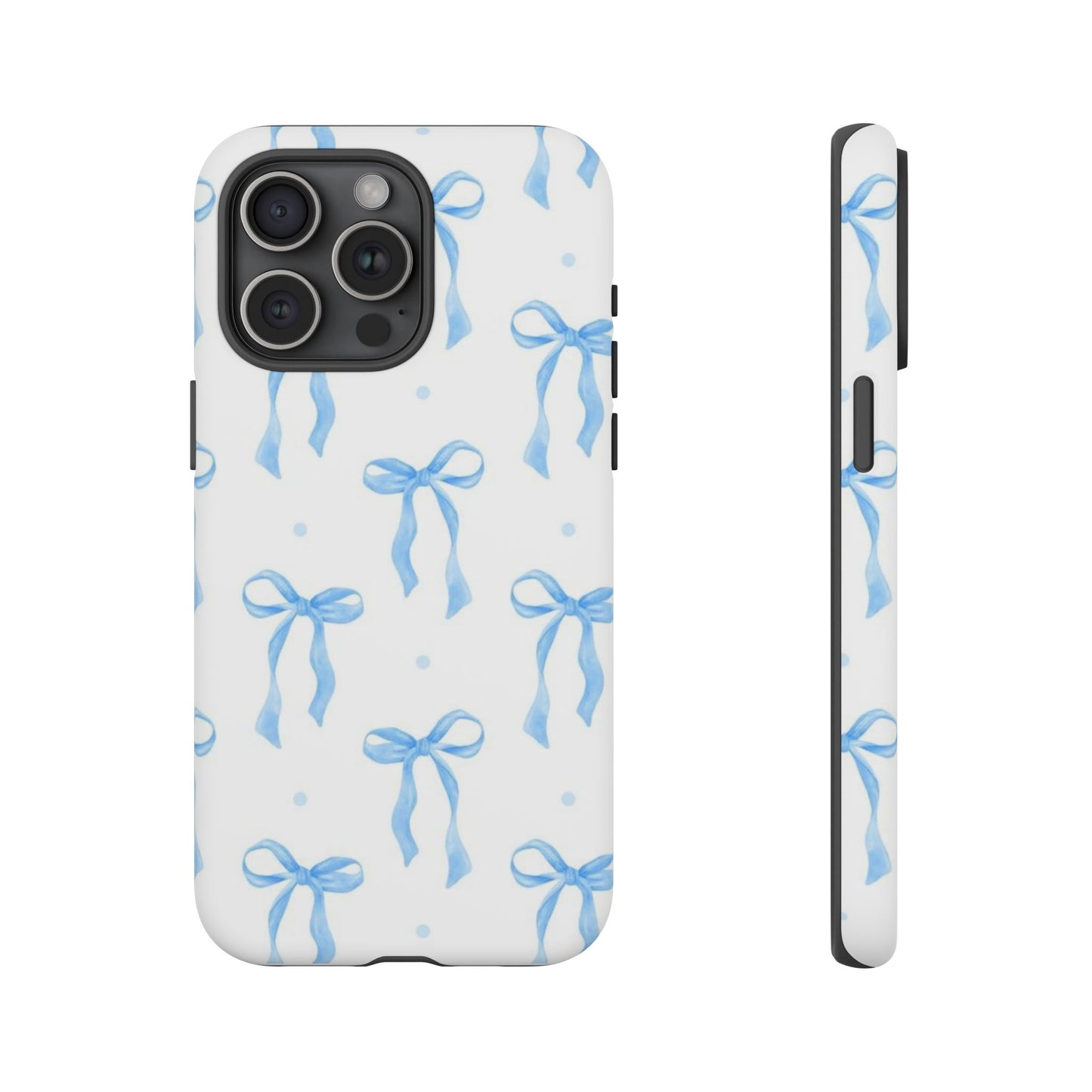 Blue Bow Phone Case