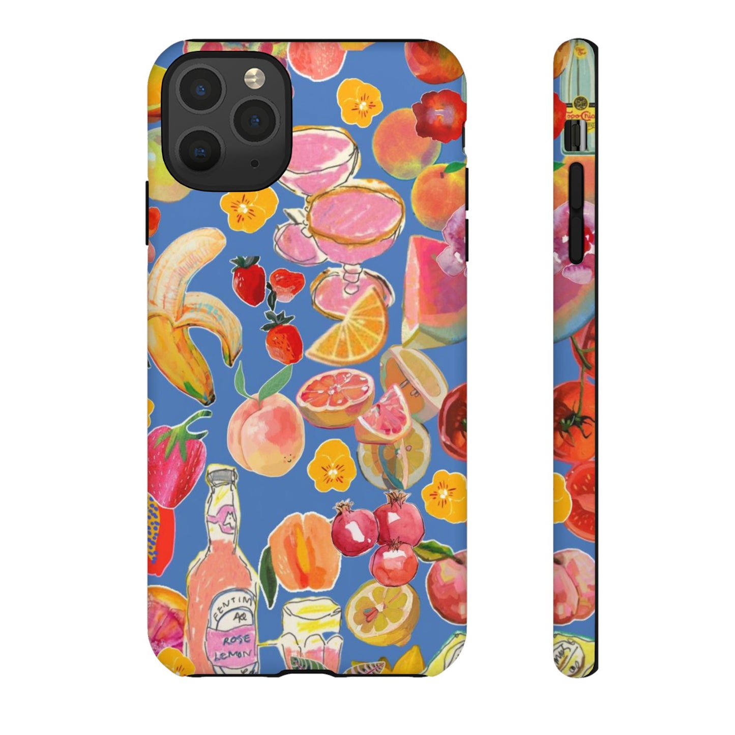 Colorful Fruit Collage Phone Case