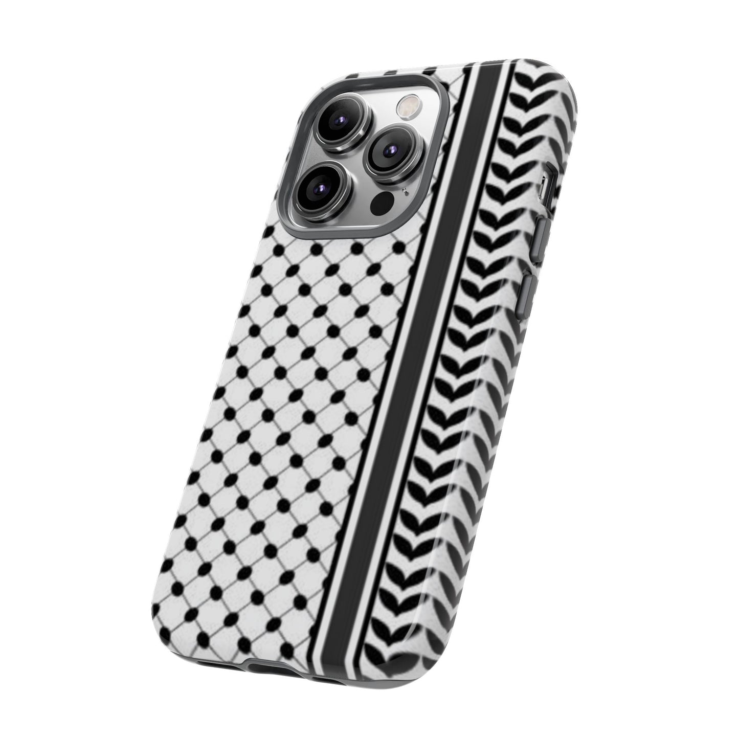 White & Black Keffiyeh Heritage