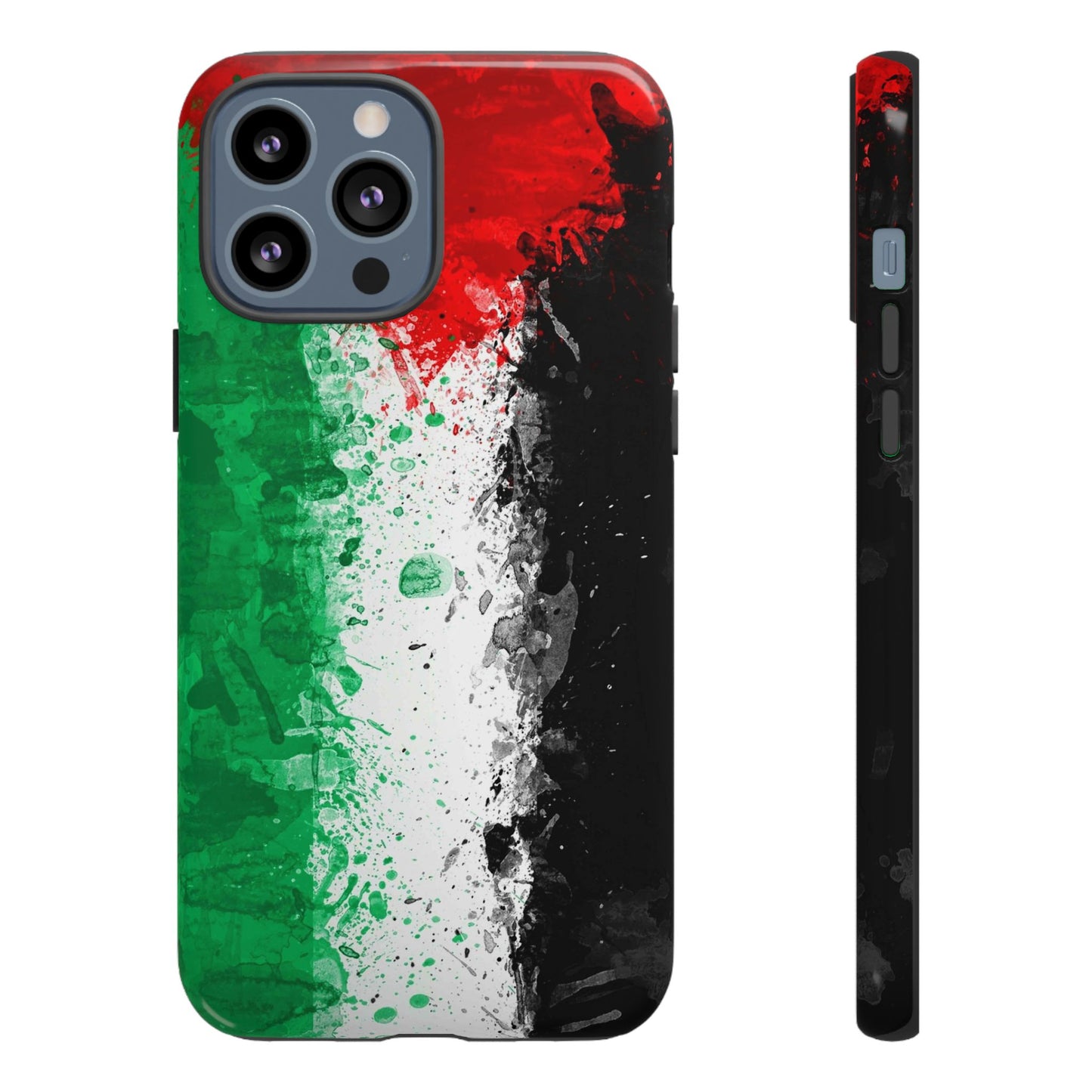 Palestine Flag: Paint Style