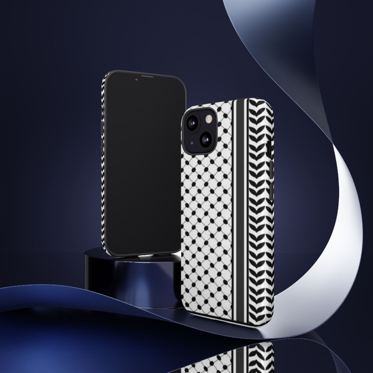 White & Black Keffiyeh Heritage