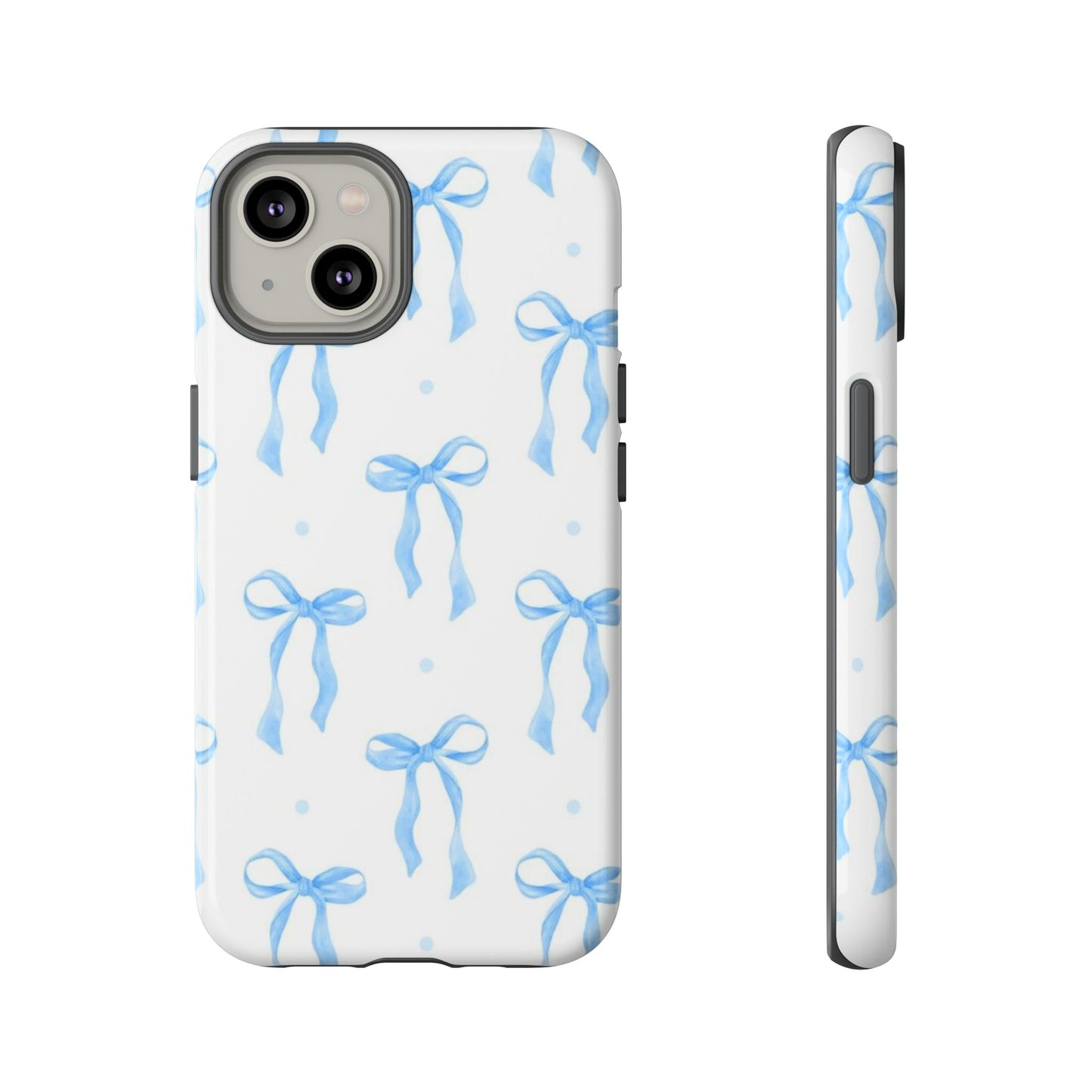 Blue Bow Phone Case