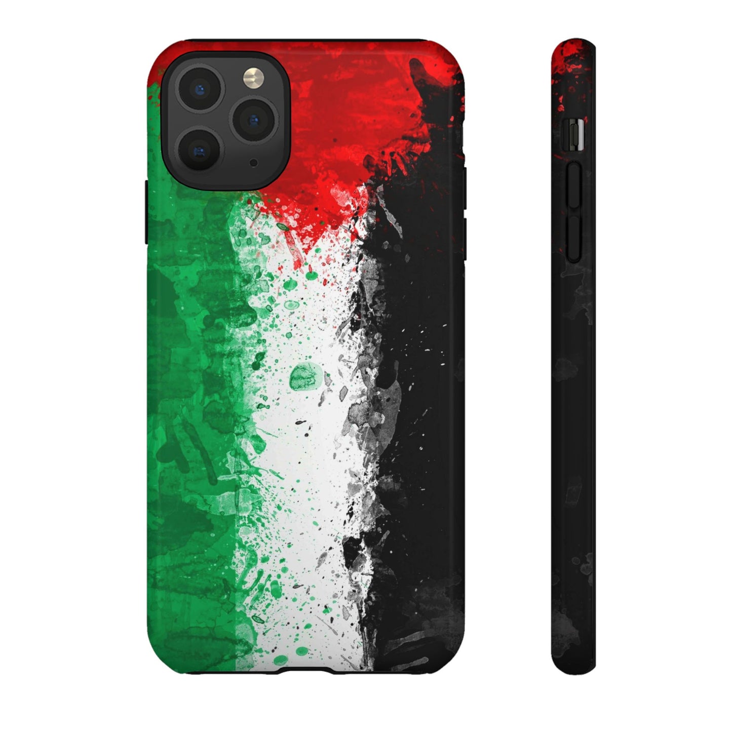 Palestine Flag: Paint Style