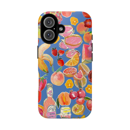 Colorful Fruit Collage Phone Case