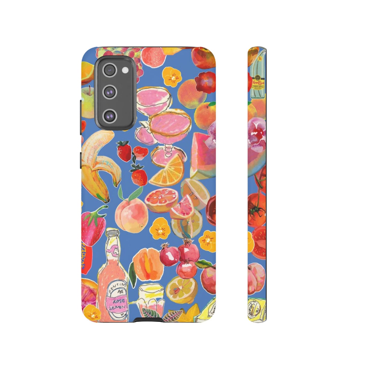 Colorful Fruit Collage Phone Case