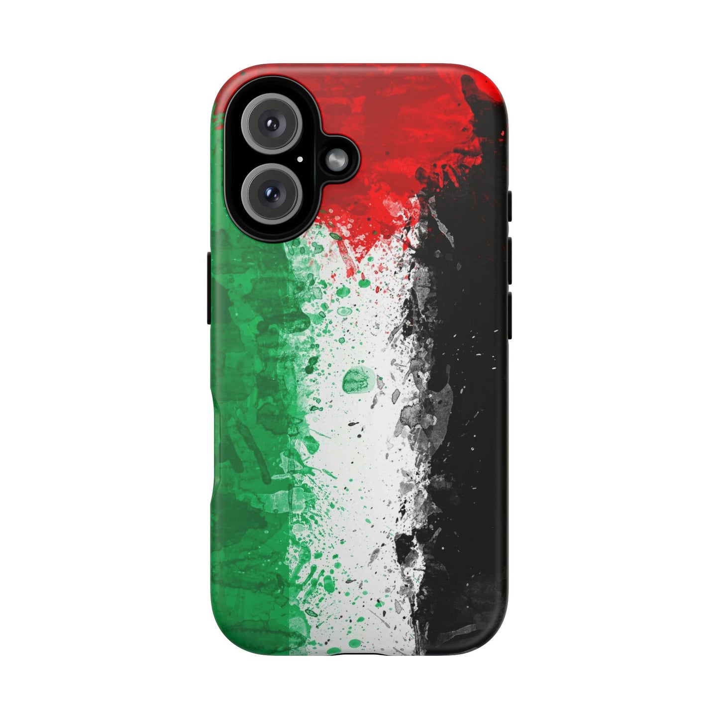 Palestine Flag: Paint Style