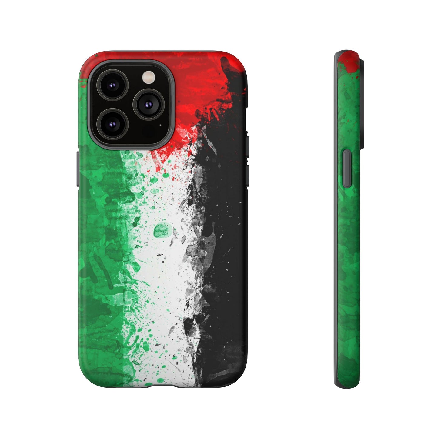 Palestine Flag: Paint Style