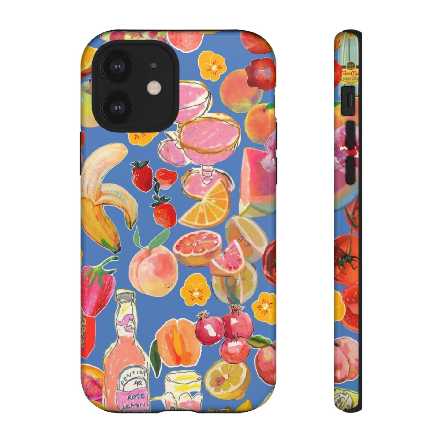 Colorful Fruit Collage Phone Case