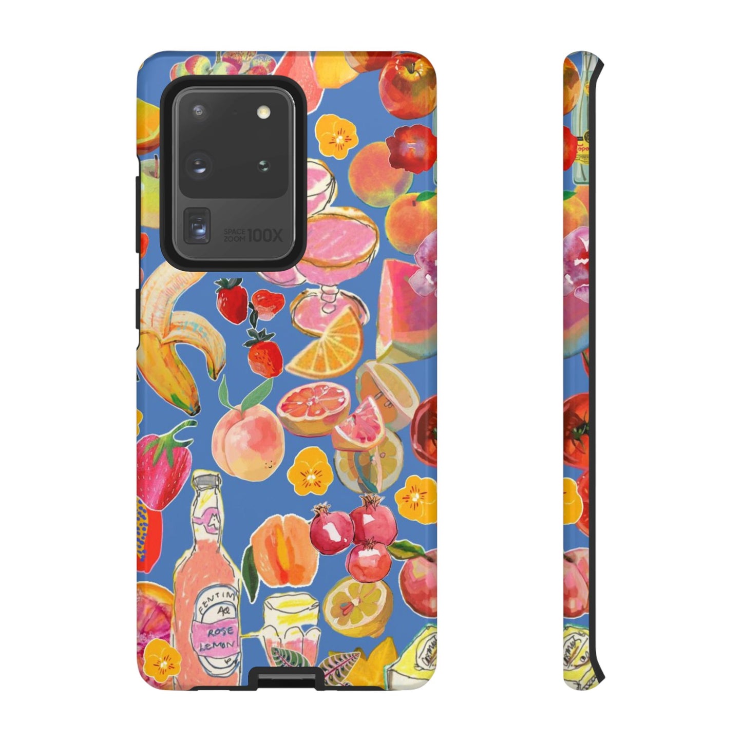 Colorful Fruit Collage Phone Case
