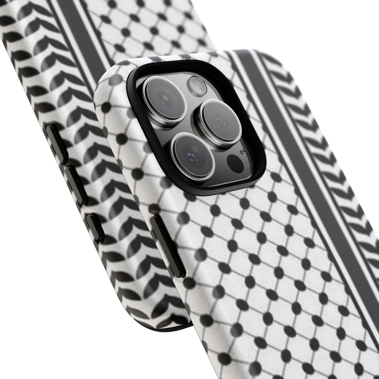 White & Black Keffiyeh Heritage