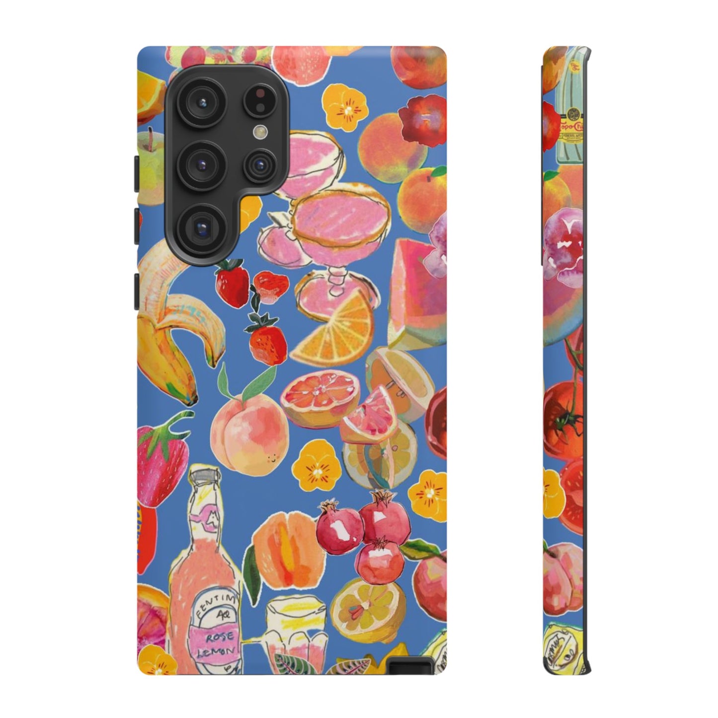Colorful Fruit Collage Phone Case