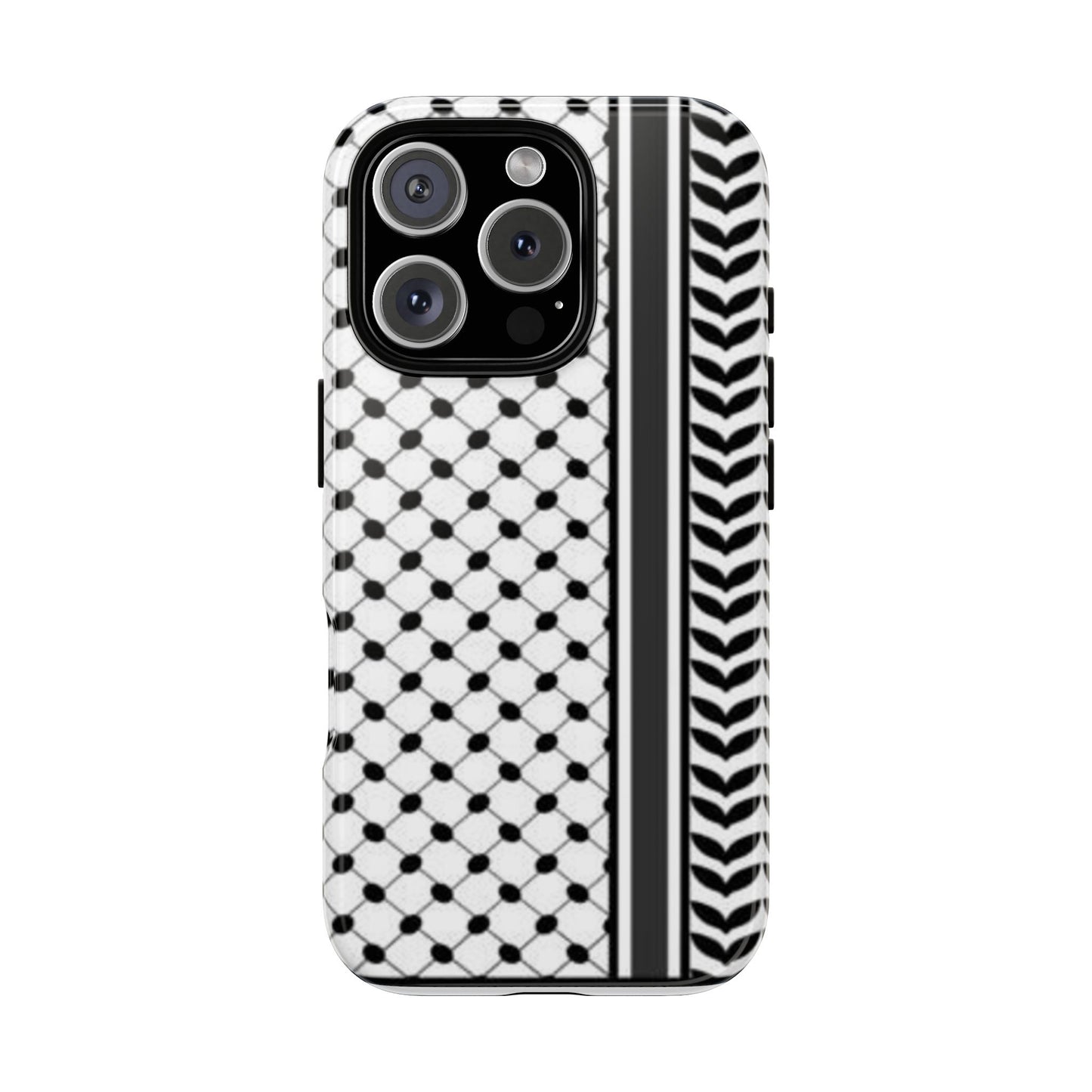 White & Black Keffiyeh Heritage