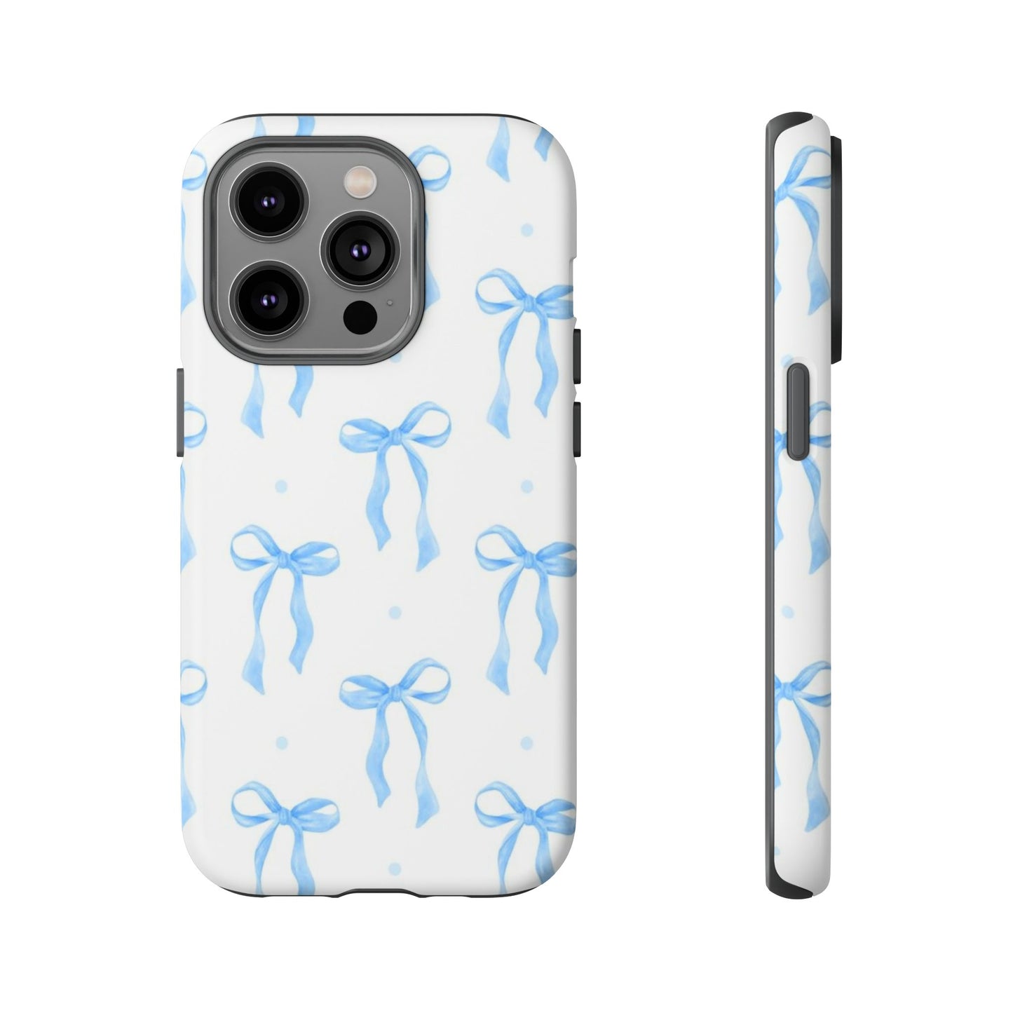 Blue Bow Phone Case