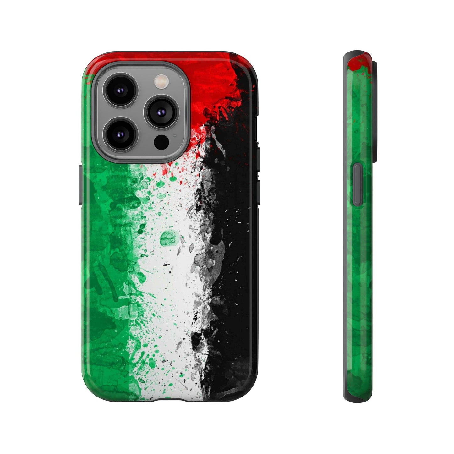 Palestine Flag: Paint Style