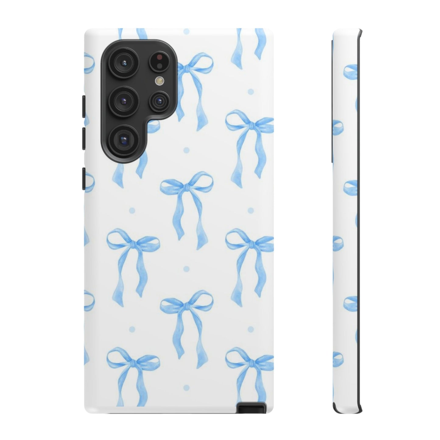Blue Bow Phone Case