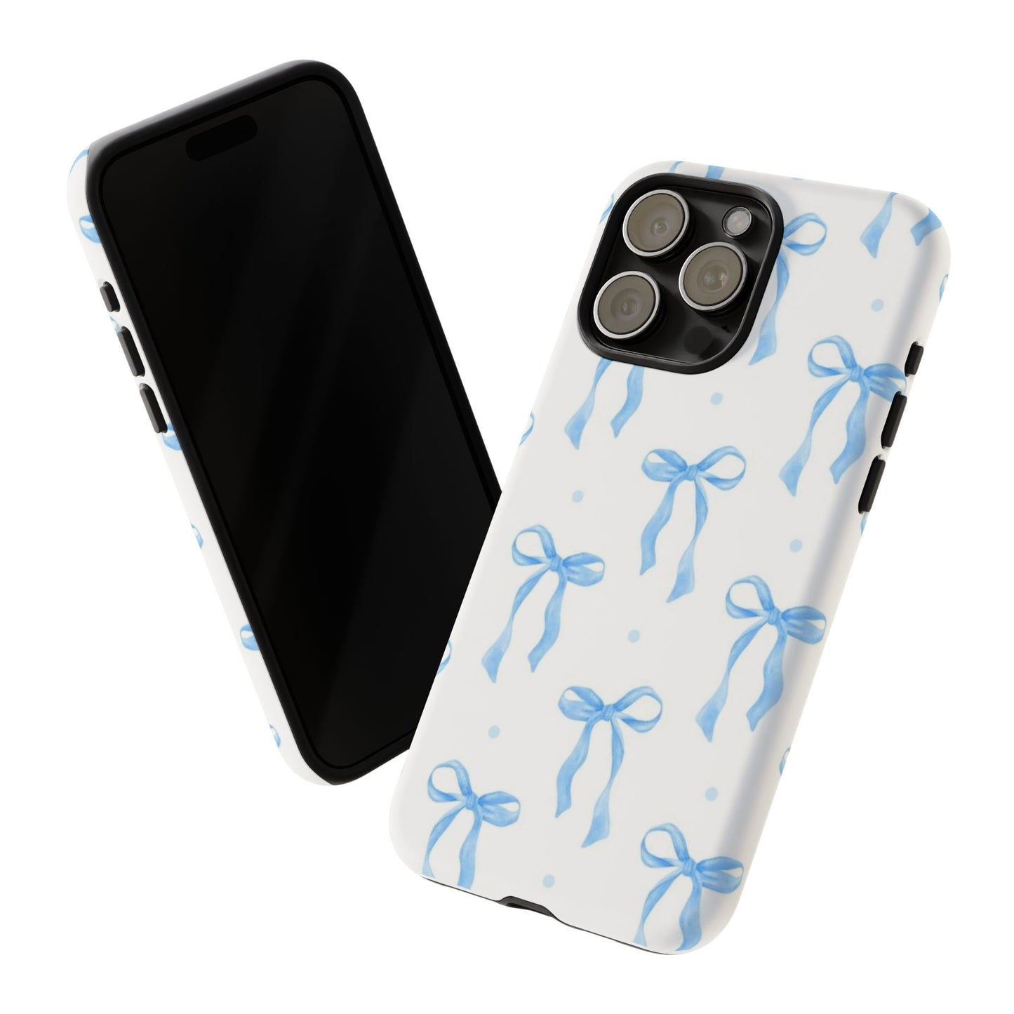 Blue Bow Phone Case