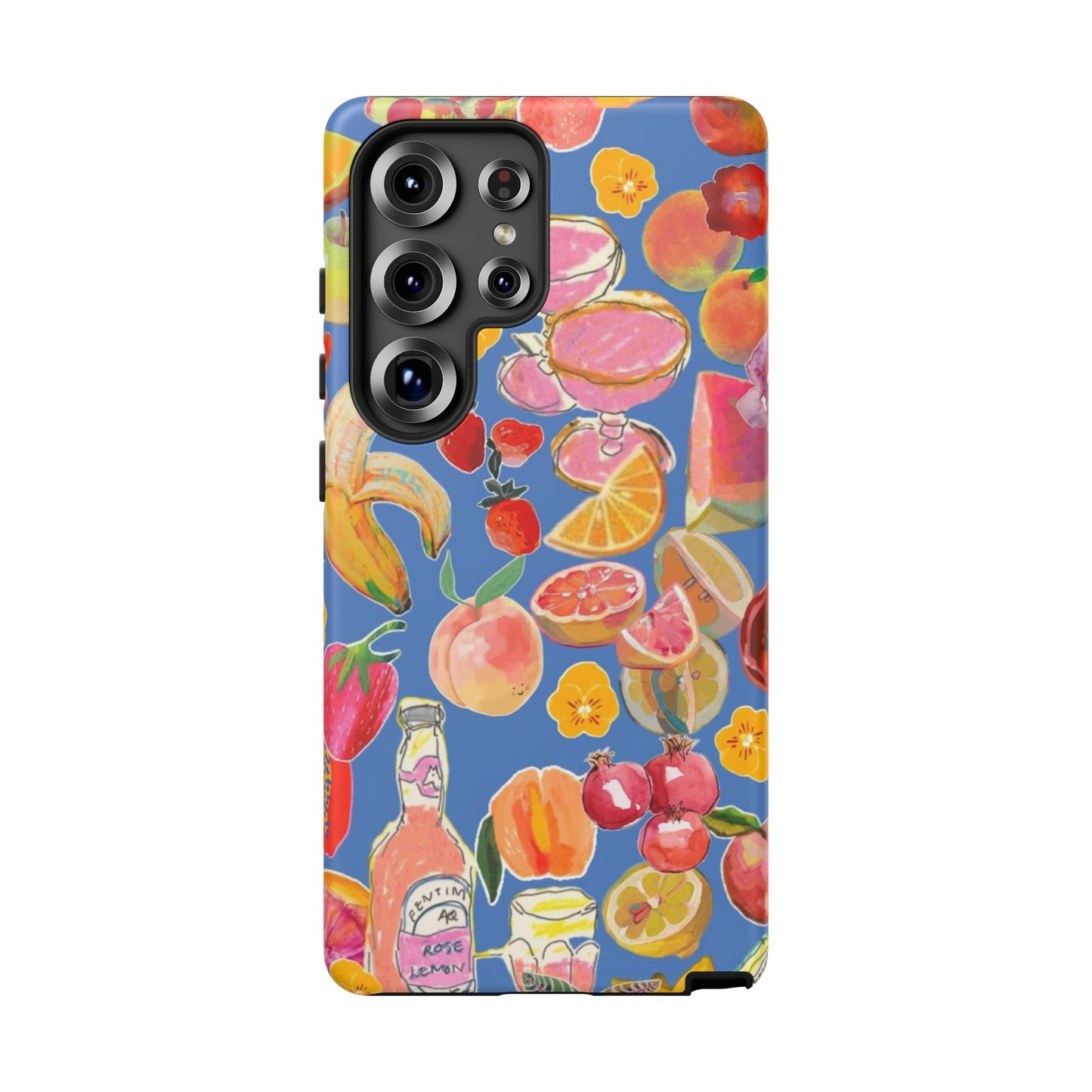 Colorful Fruit Collage Phone Case