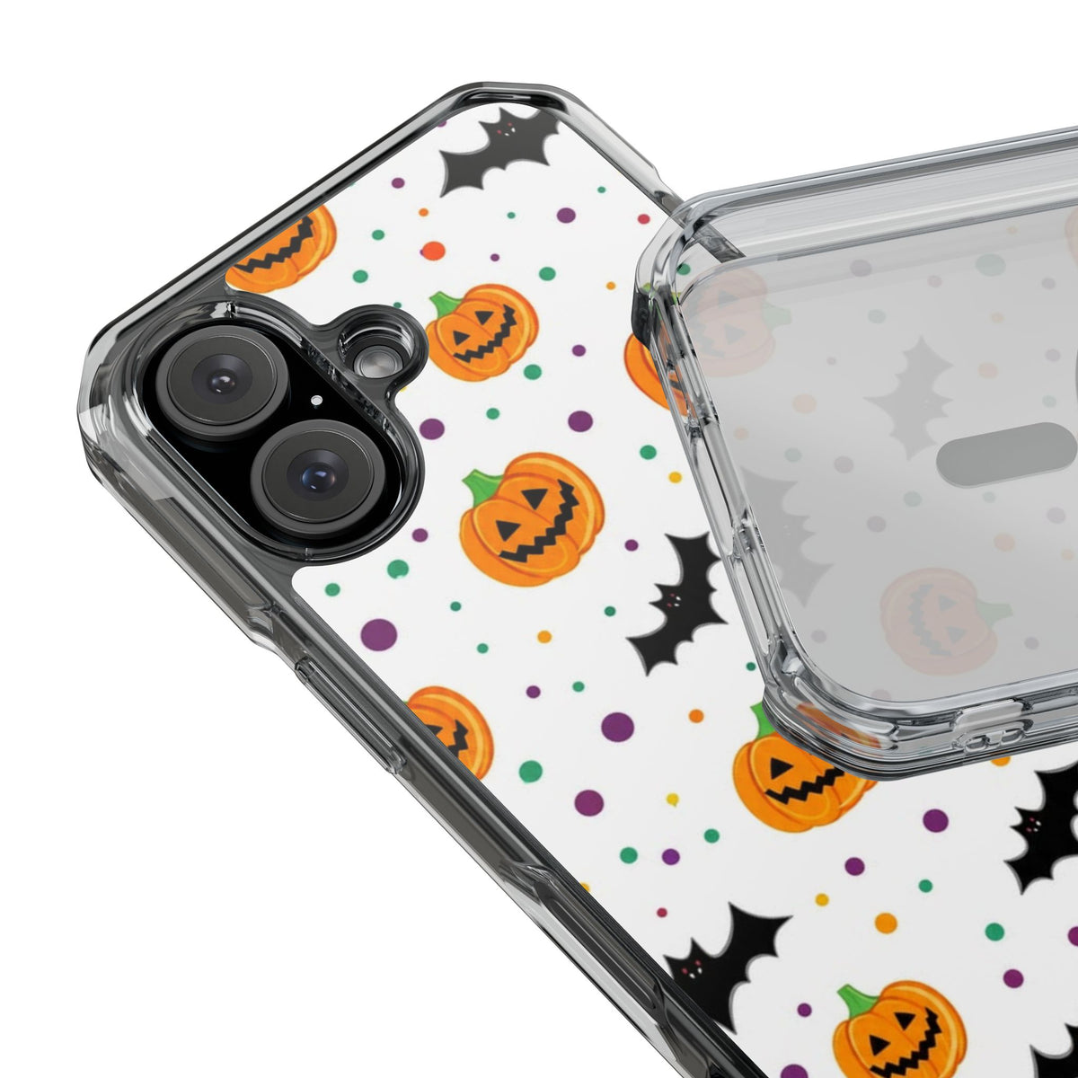 Magnetic Halloween Pumpkin & Bat