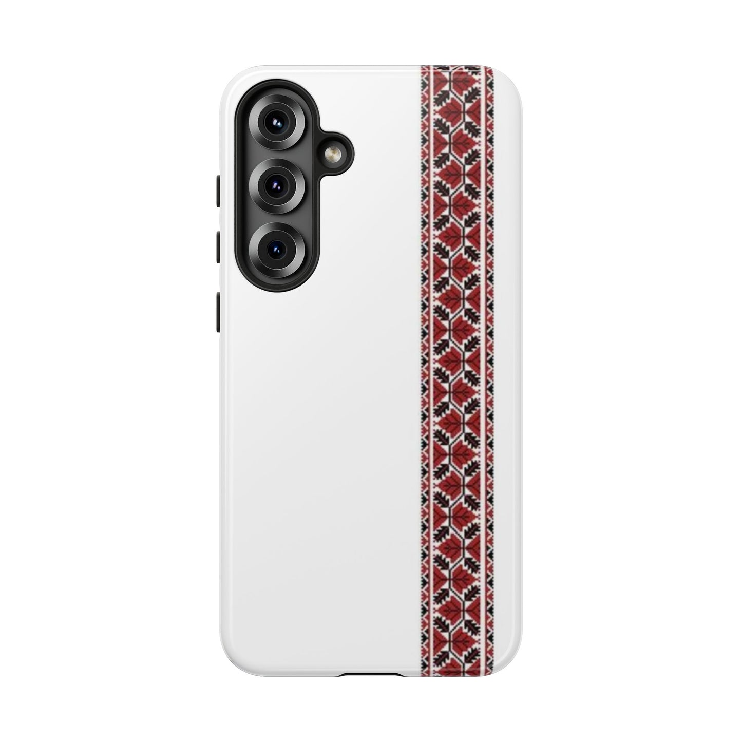 Palestinian Tatreez White/Red