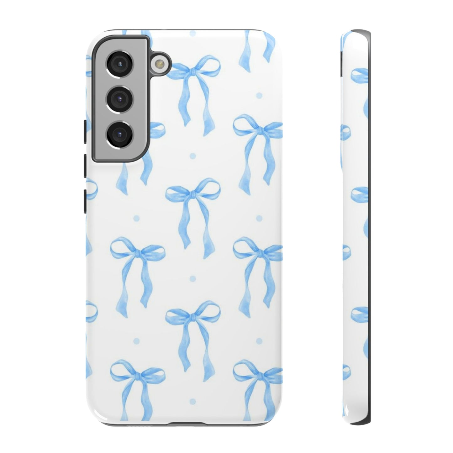 Blue Bow Phone Case