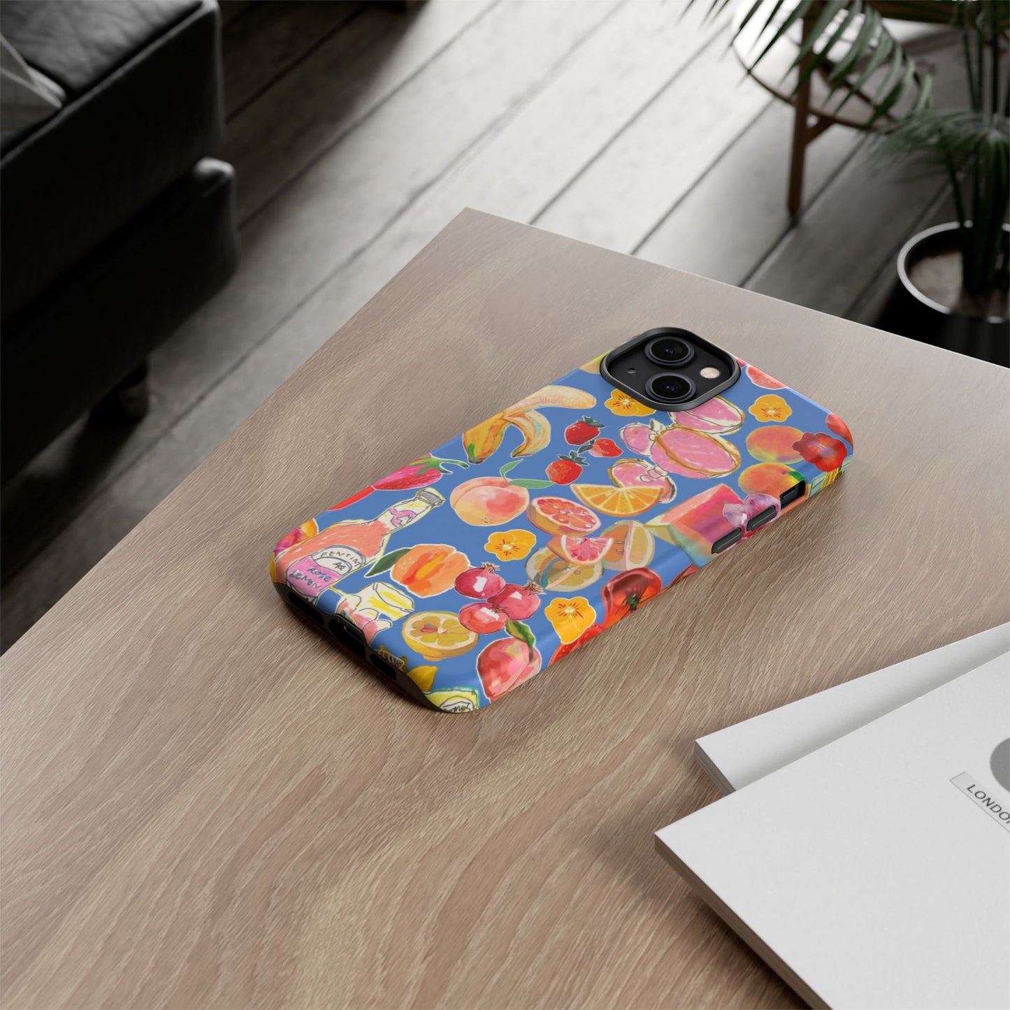 Colorful Fruit Collage Phone Case