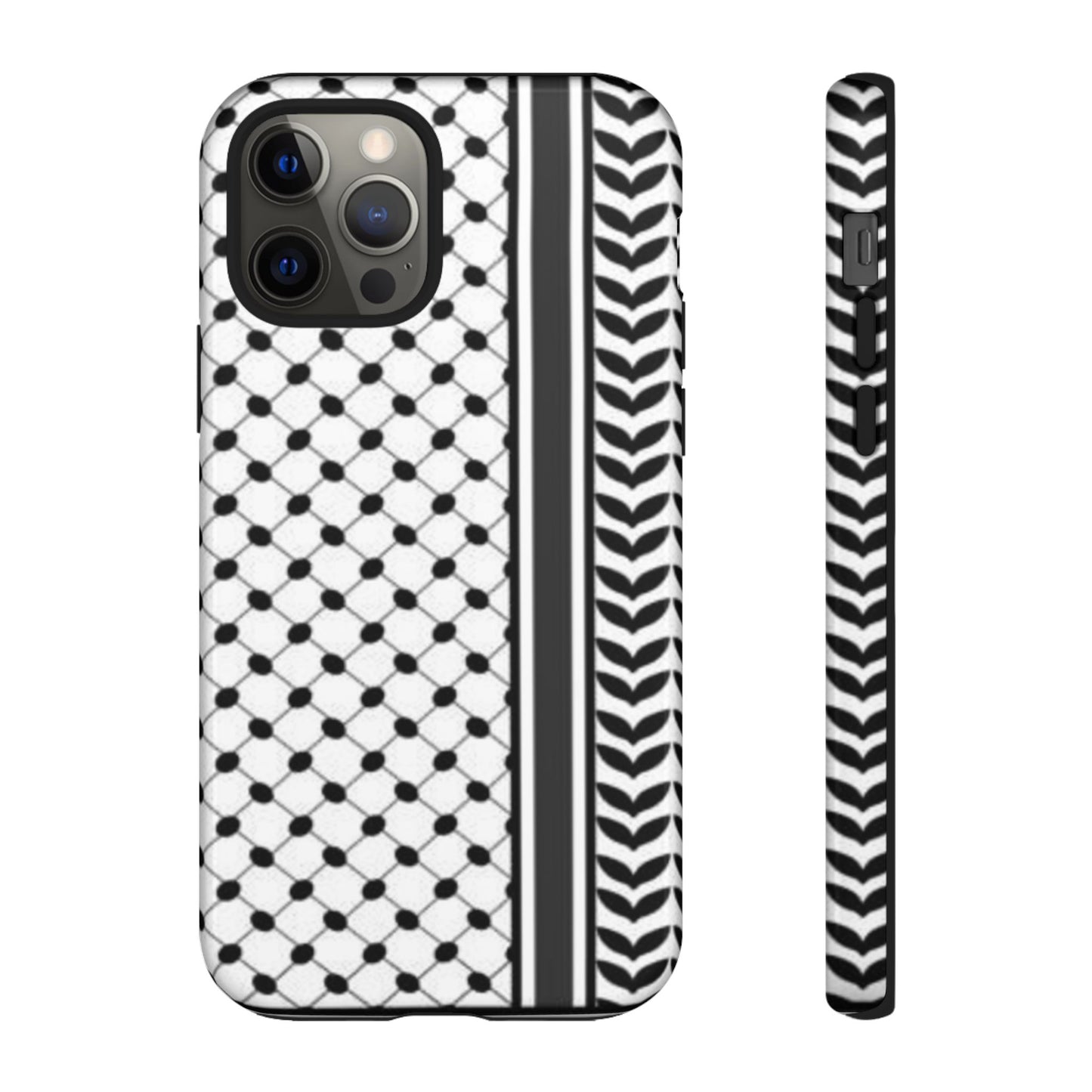 White & Black Keffiyeh Heritage