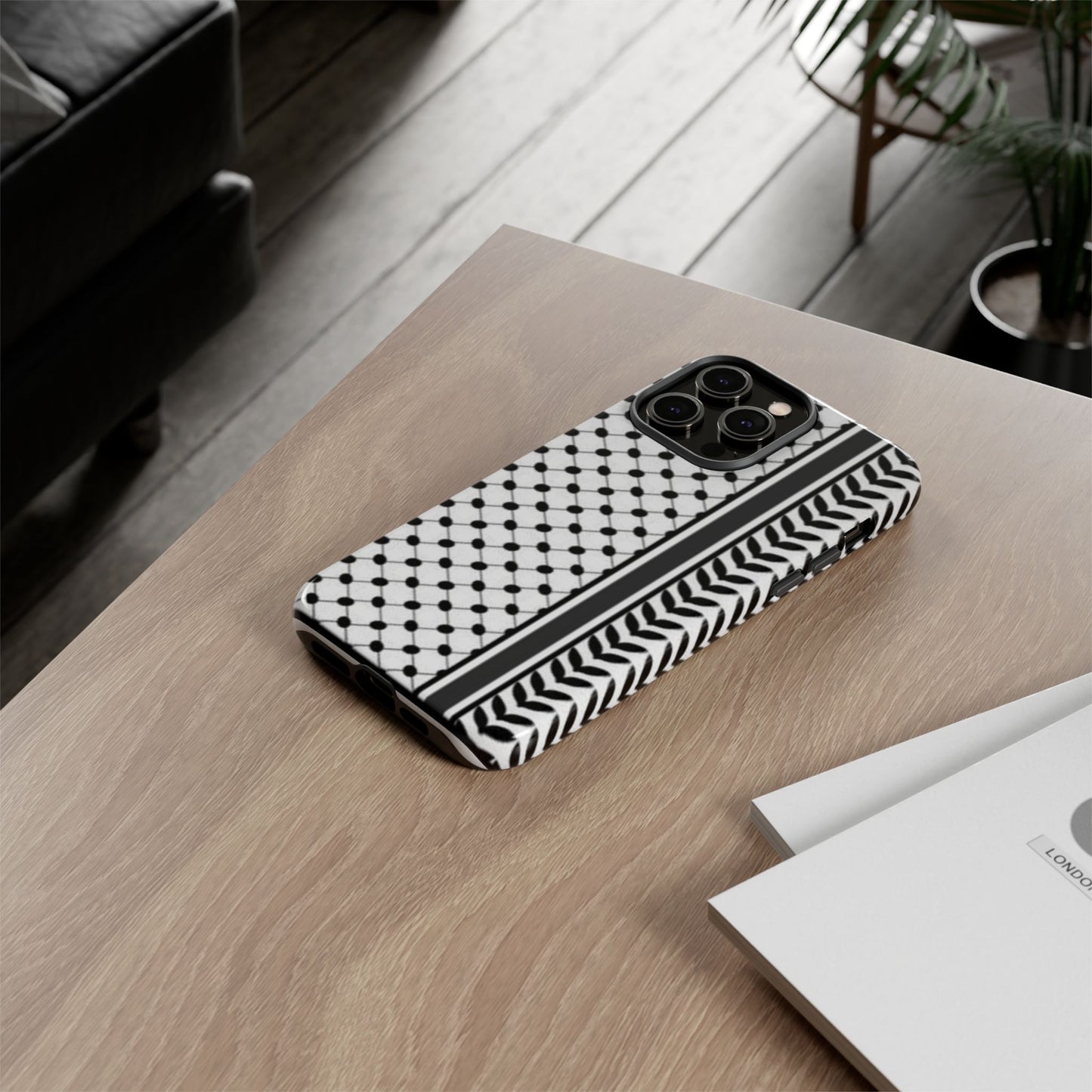 White & Black Keffiyeh Heritage