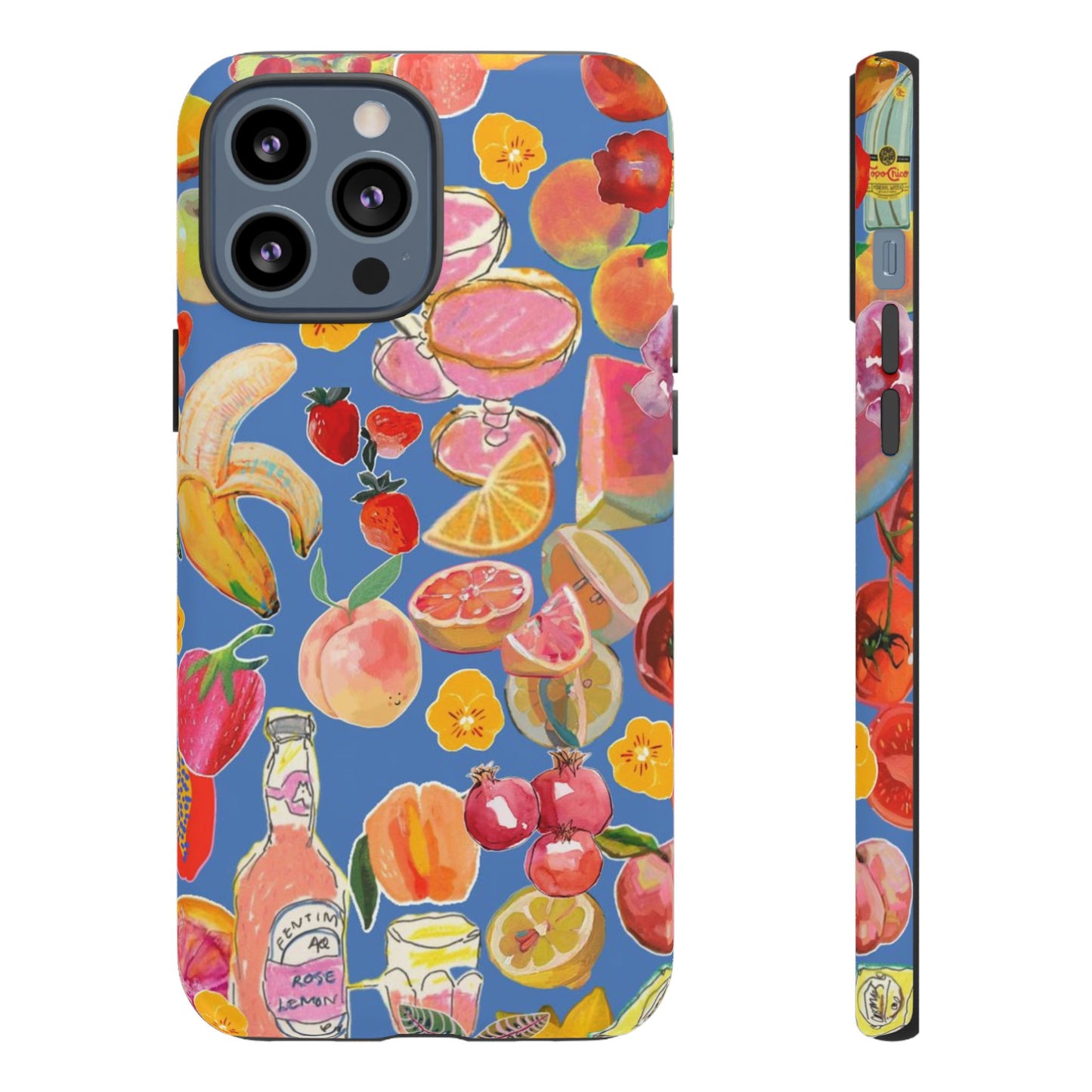 Colorful Fruit Collage Phone Case