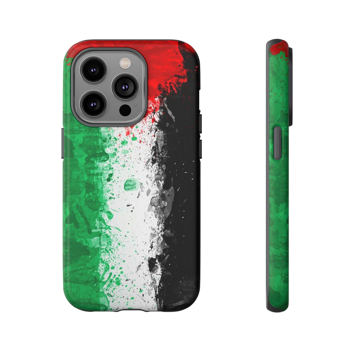 Palestine Flag: Paint Style