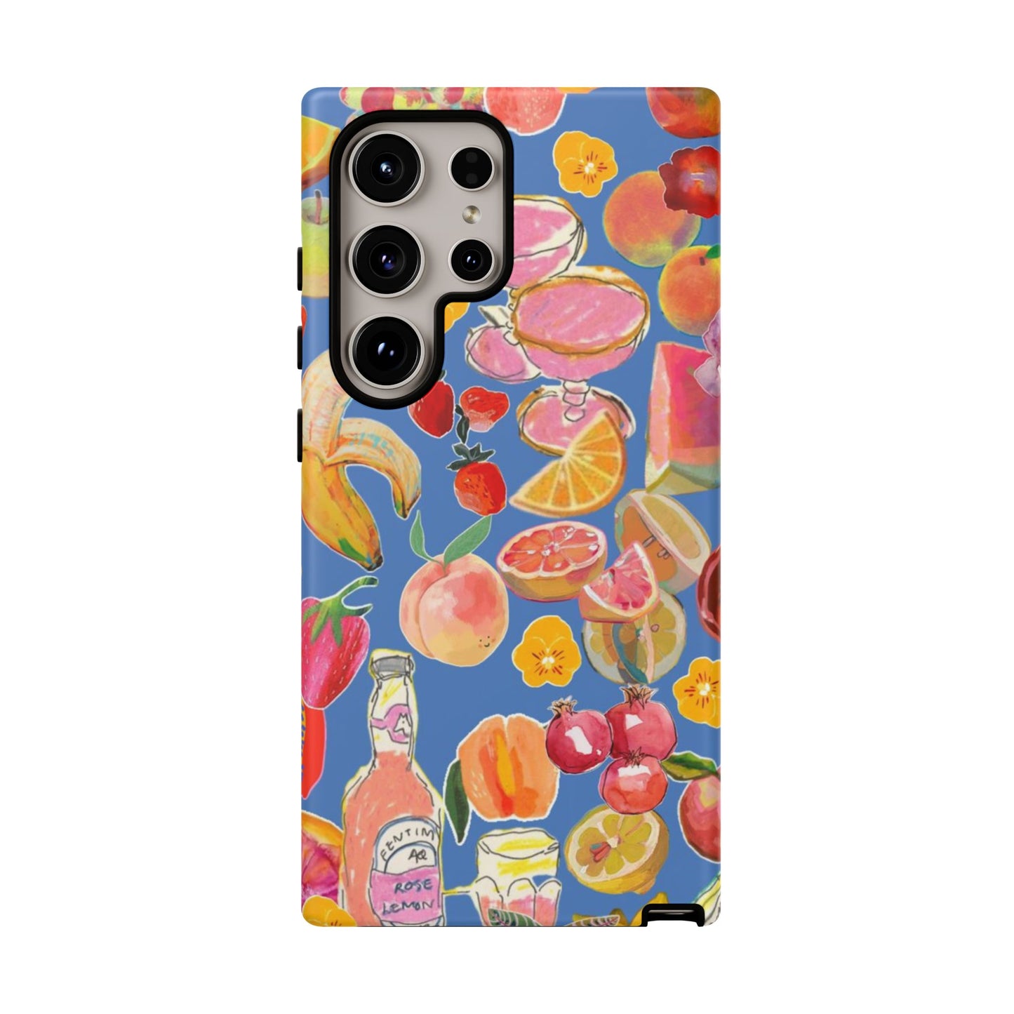 Colorful Fruit Collage Phone Case