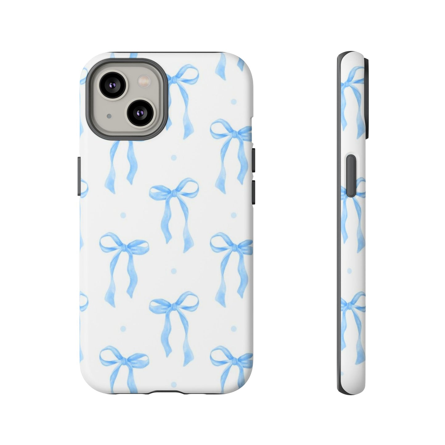 Blue Bow Phone Case