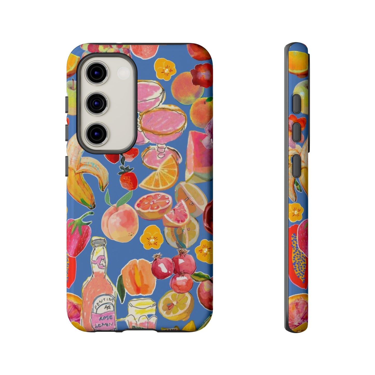 Colorful Fruit Collage Phone Case