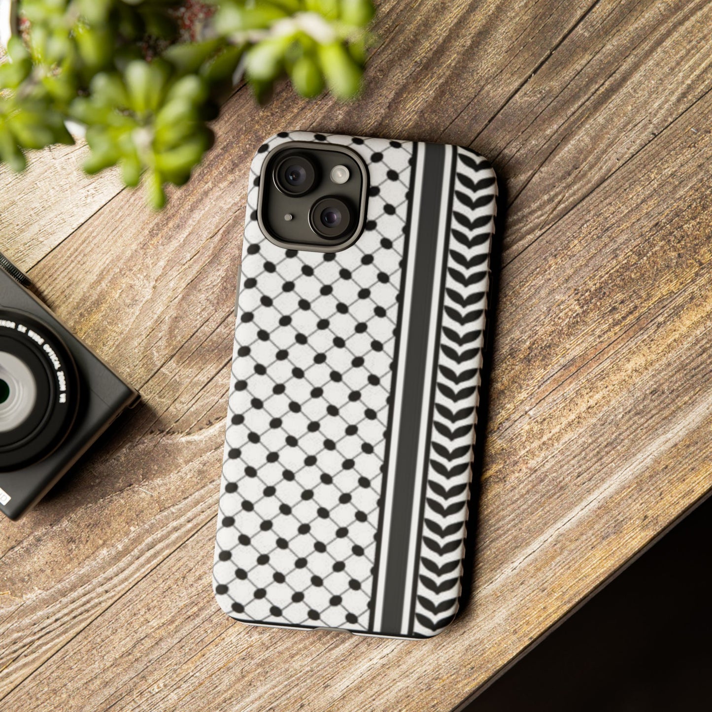 White & Black Keffiyeh Heritage