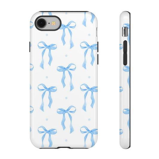 Blue Bow Phone Case