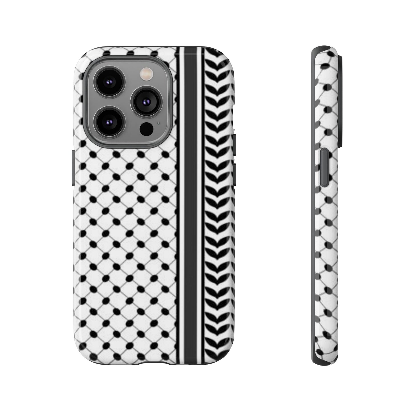 White & Black Keffiyeh Heritage