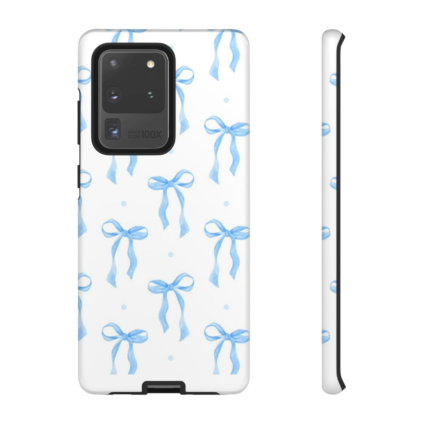 Blue Bow Phone Case